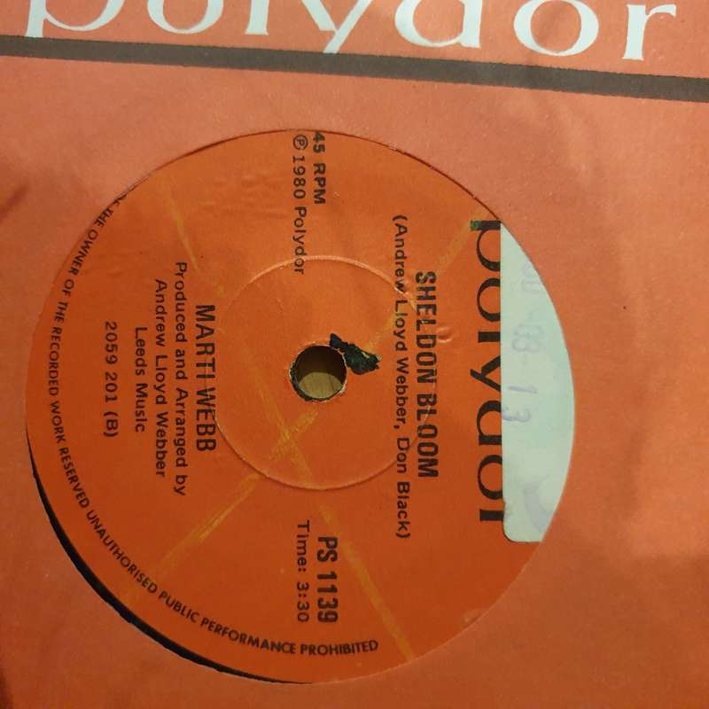 Marti Webb  Take That Look Off Your Face -  Vinyl 7" Record - Very-Good+ Quality (VG+) (verygo...
