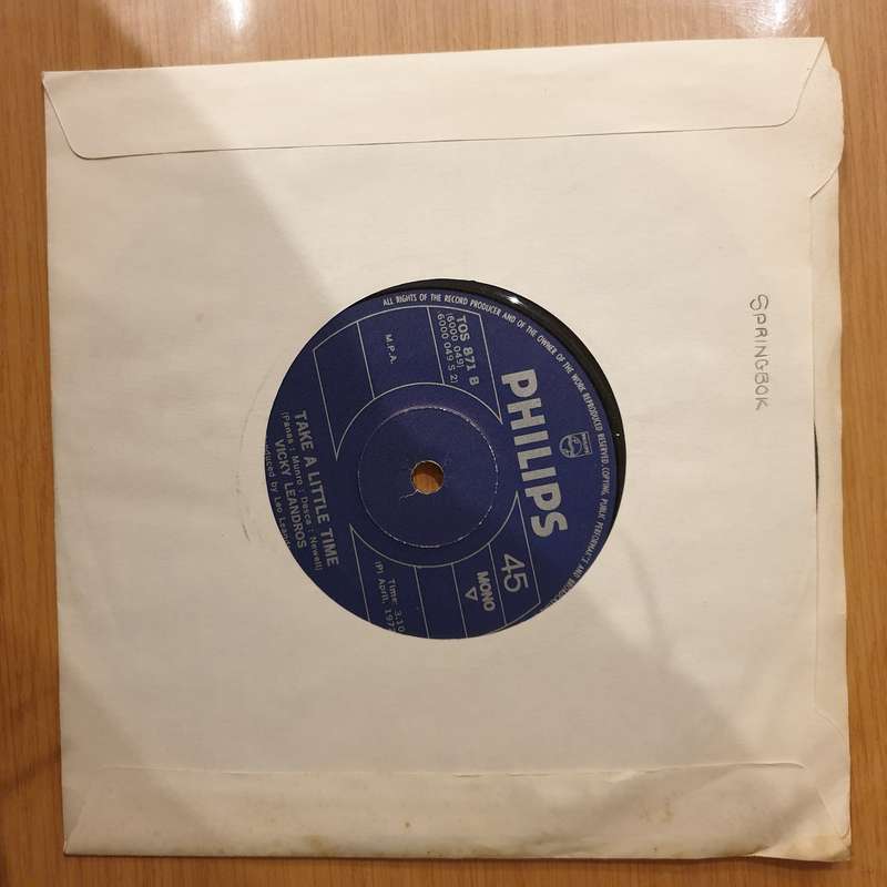 Vicky Leandros  Come What May (Après Toi)`-  Vinyl 7" Record - Very-Good+ Quality (VG+) (very...