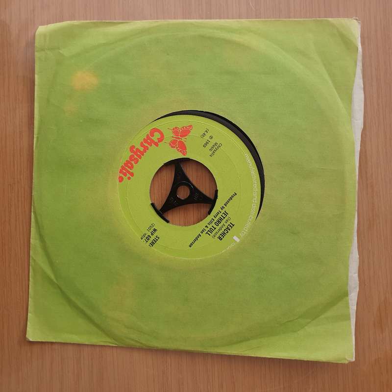 Jethro Tull  The Witch's Promise / Teacher - Vinyl 7" Record - Very-Good+ Quality (VG+) (veryg...