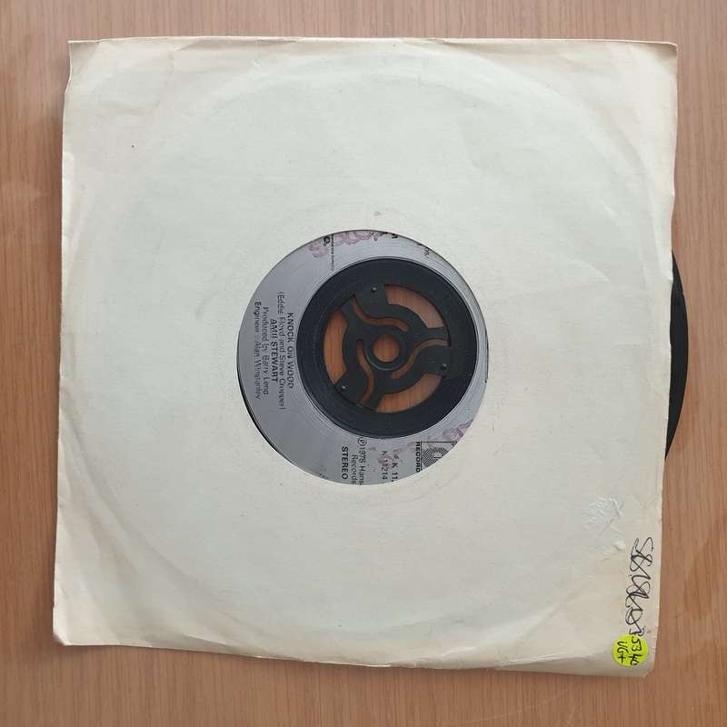 Amii Stewart  Knock On Wood - Vinyl 7" Record - Very-Good+ Quality (VG+) (verygoodplus)