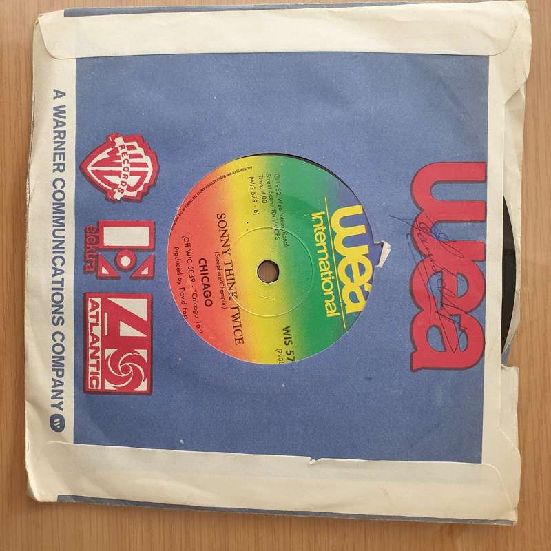 Chicago  Hard To Say I'm Sorry - Vinyl 7" Record - Very-Good+ Quality (VG+) (verygoodplus)