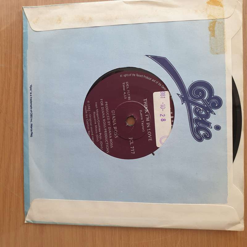 Diana Ross  Why Do Fools Fall In Love - Vinyl 7" Record - Very-Good+ Quality (VG+) (verygoodplus)