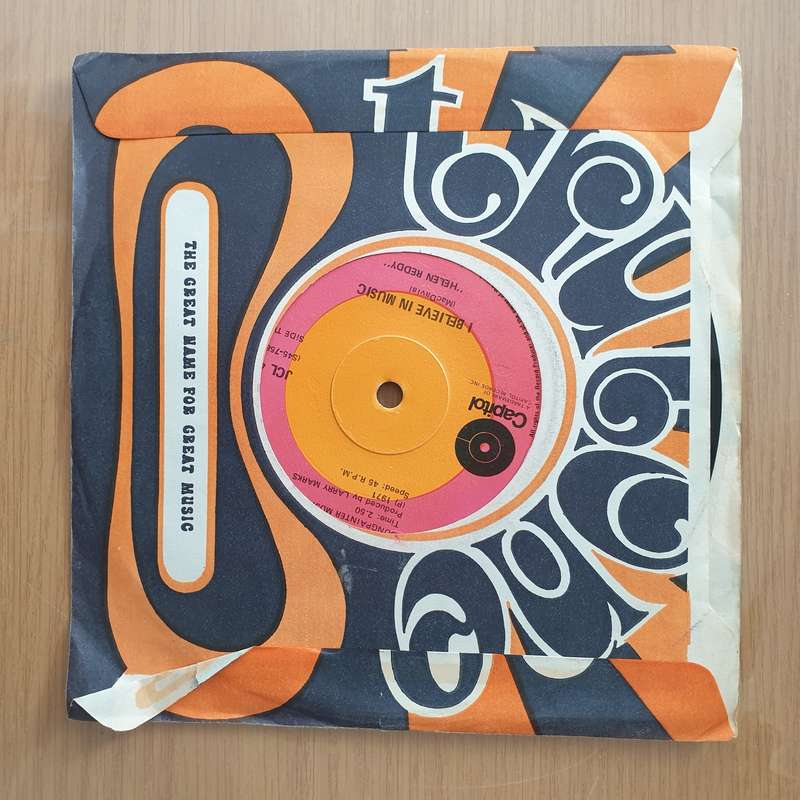 Helen Reddy  I Don't Know How To Love Him - Vinyl 7" Record - Very-Good+ Quality (VG+) (verygo...