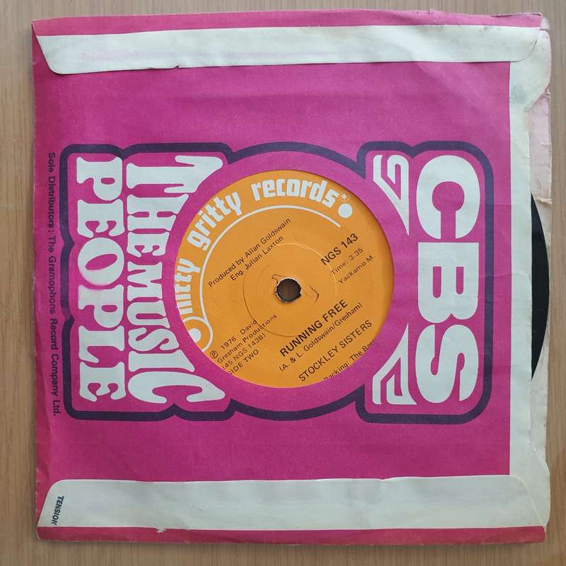 The Stockley Sisters  Venus / Running Free - Vinyl 7" Record - Very-Good+ Quality (VG+) (veryg...