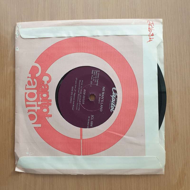 Bob Seger & The Silver Bullet Band  Against The Wind - Vinyl 7" Record - Very-Good+ Quality (V...