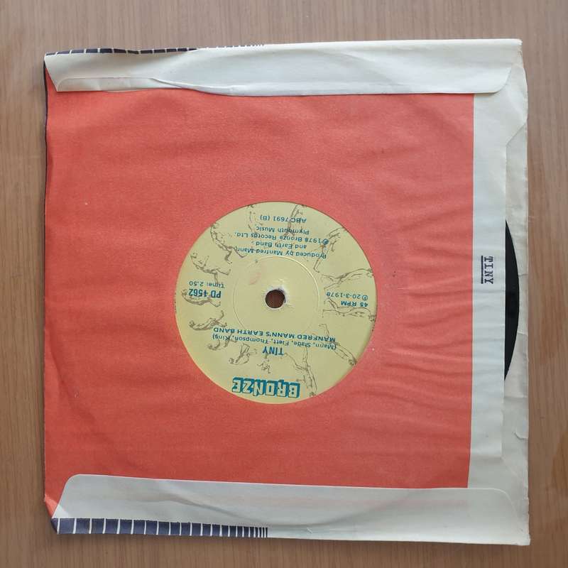 Manfred Mann's Earth Band  Mighty Quinn - Vinyl 7" Record - Very-Good+ Quality (VG+) (verygood...