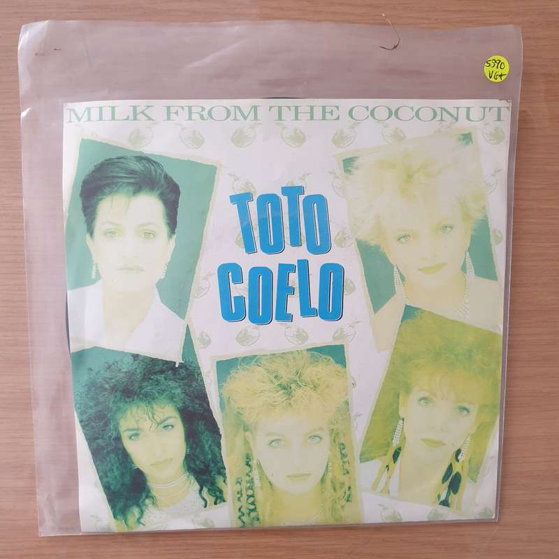 Toto Coelo  Milk From The Coconut - Vinyl 7" Record - Very-Good+ Quality (VG+) (verygoodplus)