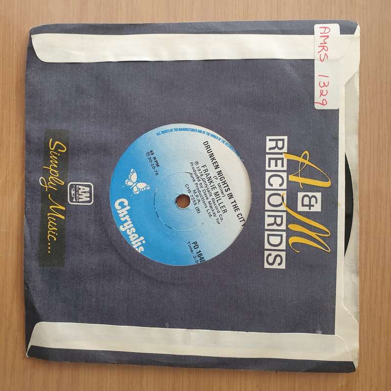 Frankie Miller  Darlin' - Vinyl 7" Record - Very-Good+ Quality (VG+) (verygoodplus)