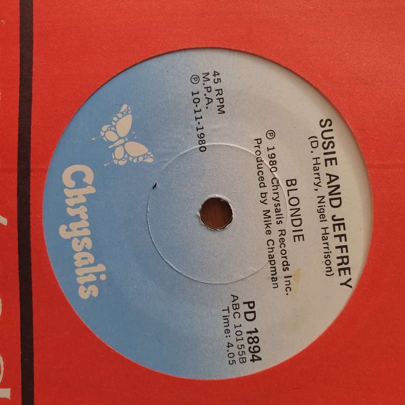 Blondie  The Tide Is High - Vinyl 7" Record - Very-Good+ Quality (VG+) (verygoodplus)