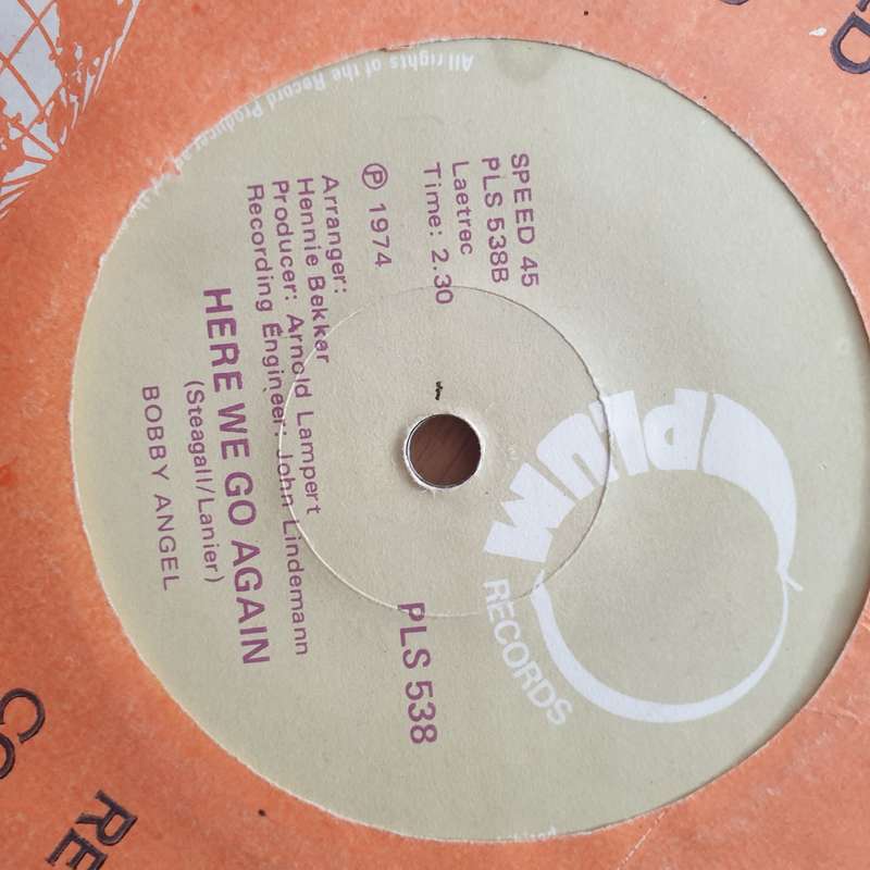 Bobby Angel  You Ask Me To - Vinyl 7" Record - Very-Good+ Quality (VG+) (verygoodplus)