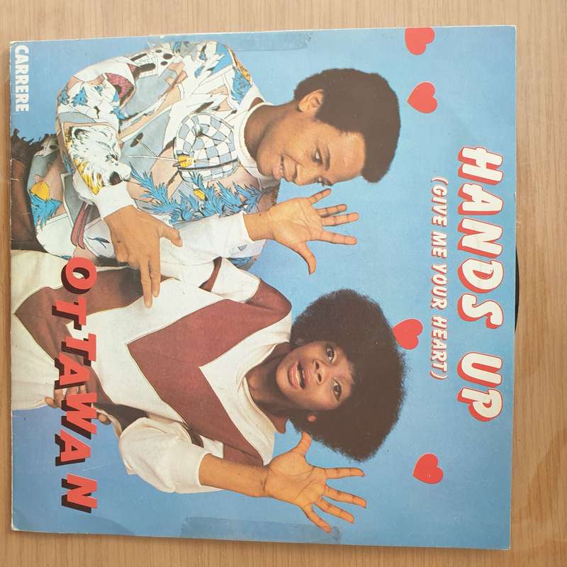 Ottawan  Hands Up (Give Me Your Heart) - Vinyl 7" Record - Very-Good+ Quality (VG+) (verygoodp...
