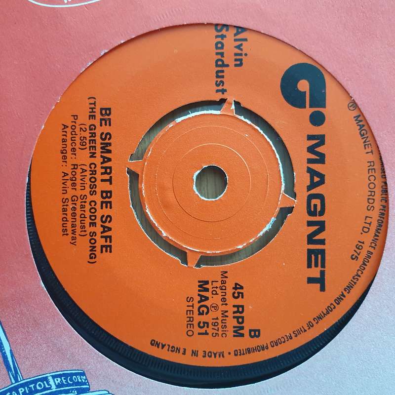 Alvin Stardust  Angel From Hamburger Heaven - Vinyl 7" Record - Very-Good+ Quality (VG+) (very...