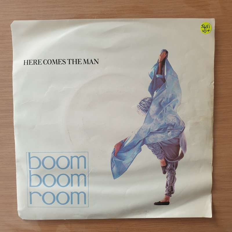 Boom Boom Room  Here Comes The Man - Vinyl 7" Record - Very-Good+ Quality (VG+) (verygoodplus)