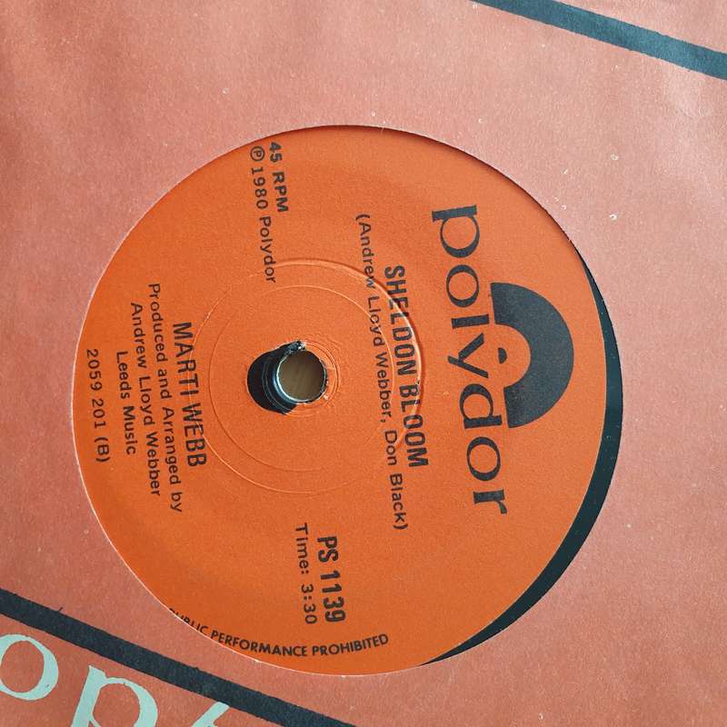Marti Webb  Take That Look Off Your Face - Vinyl 7" Record - Very-Good+ Quality (VG+) (verygoo...