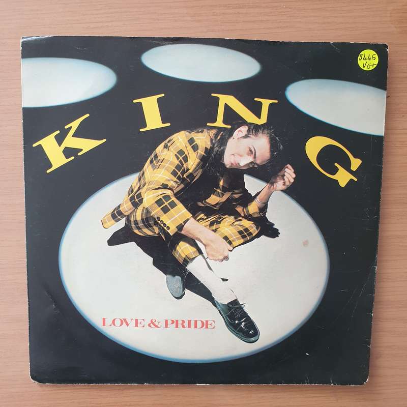 King  Love & Pride - Vinyl 7" Record - Very-Good+ Quality (VG+) (verygoodplus)