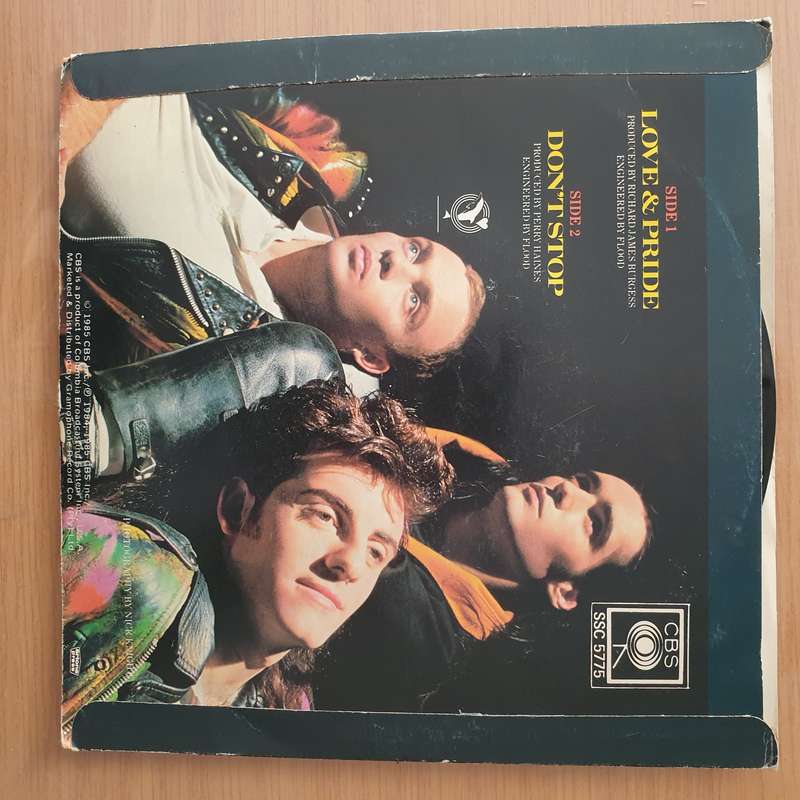 King  Love & Pride - Vinyl 7" Record - Very-Good+ Quality (VG+) (verygoodplus)