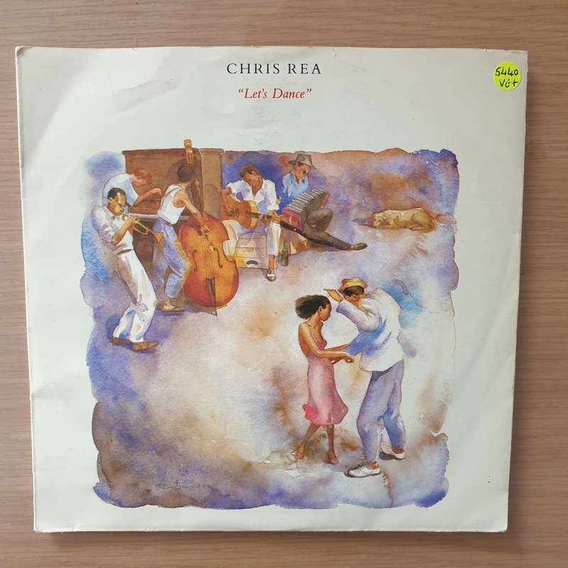 Chris Rea  Let's Dance - Vinyl 7" Record - Very-Good+ Quality (VG+) (verygoodplus)