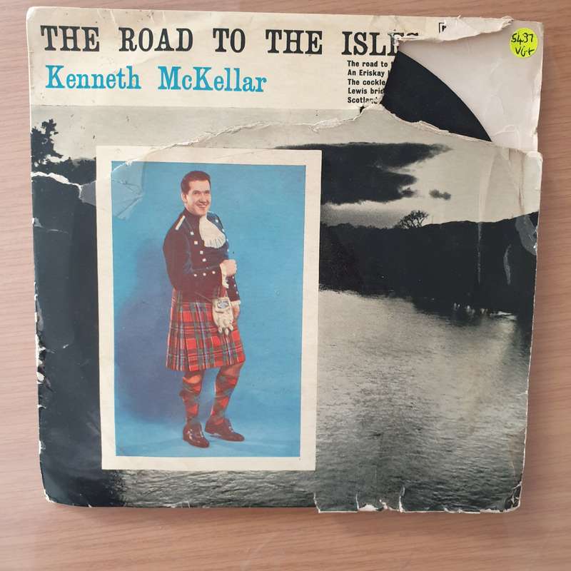 Kenneth McKellar  The Road To The Isles - Vinyl 7" Record - Very-Good+ Quality (VG+) (verygood...
