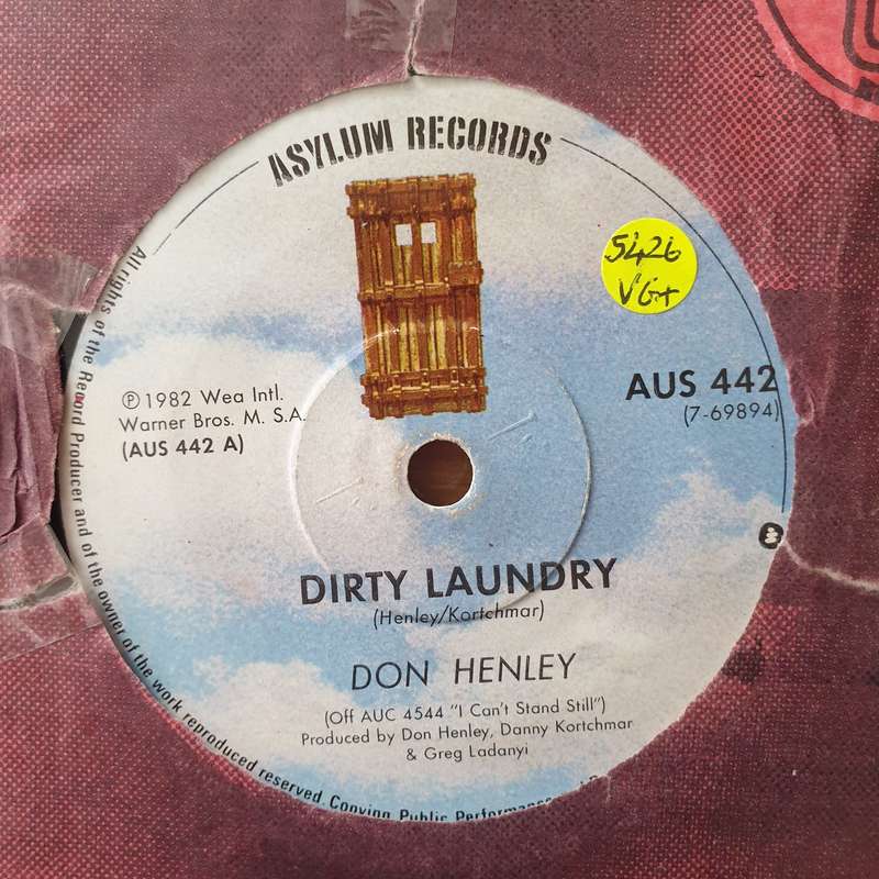 Don Henley  Dirty Laundry - Vinyl 7" Record - Very-Good+ Quality (VG+) (verygoodplus)
