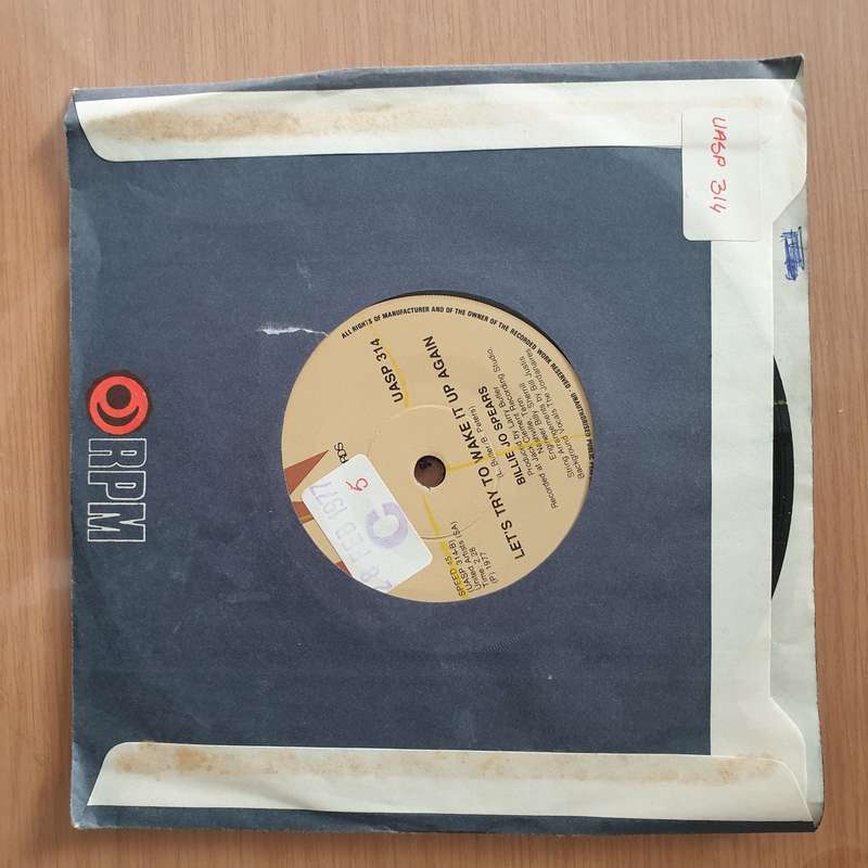 Billie Jo Spears  Sing Me An Old Fashioned Song - Vinyl 7" Record - Very-Good+ Quality (VG+) (...