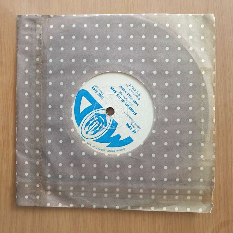 John Paul Young  Yesterday's Hero (Rhodesia) - Vinyl 7" Record - Very-Good+ Quality (VG+) (ver...