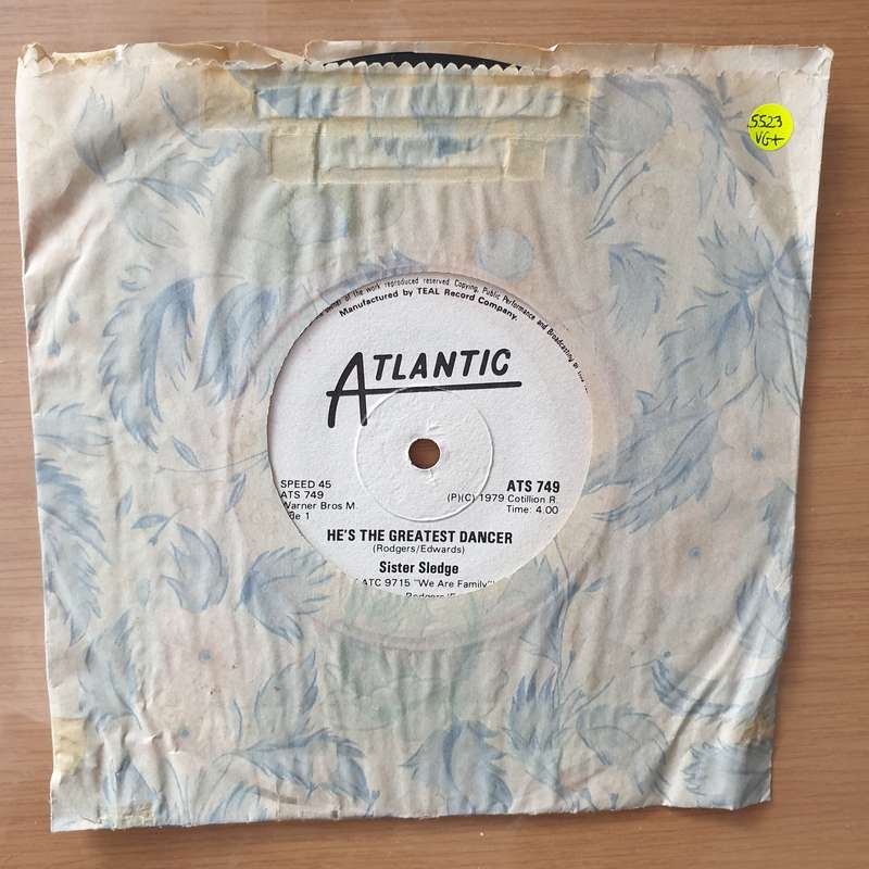 Sister Sledge  He's The Greatest Dancer (Rhodesia) - Vinyl 7" Record - Very-Good+ Quality (VG+...