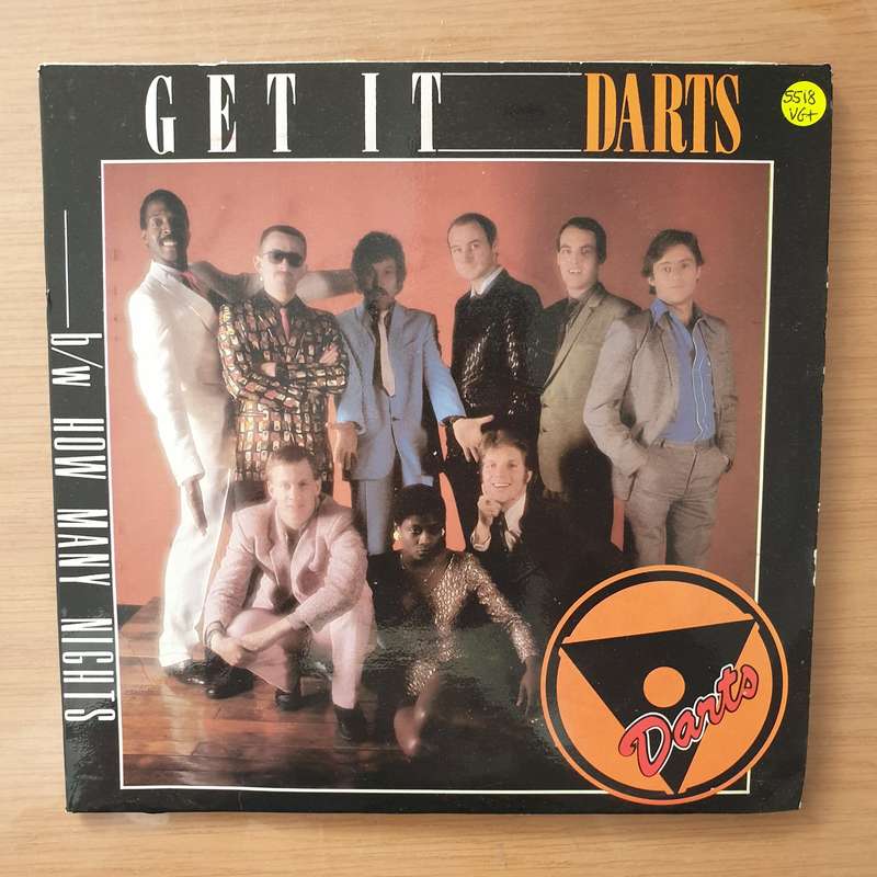 Darts  Get It - Vinyl 7" Record - Very-Good+ Quality (VG+) (verygoodplus)