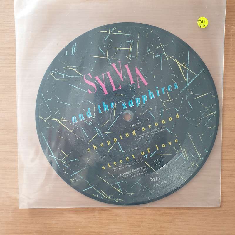 Sylvia & The Sapphires  Shopping Around - Picture Disc - Vinyl 7" Record - Very-Good+ Quality ...
