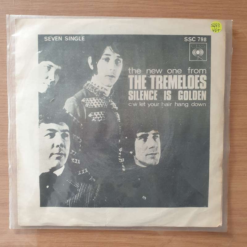 The Tremeloes  Silence Is Golden - Vinyl 7" Record - Very-Good+ Quality (VG+) (verygoodplus)