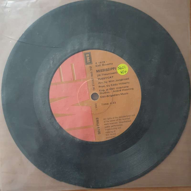 Pussycat  Mississippi - Vinyl 7" Record - Very-Good+ Quality (VG+) (verygoodplus)
