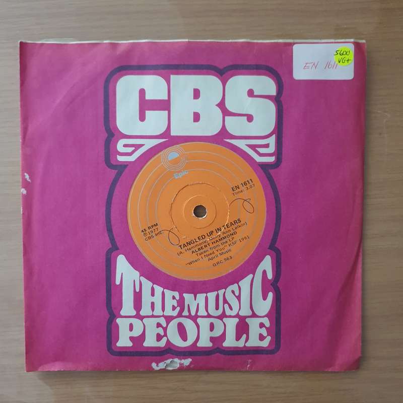 Albert Hammond  When I Need You / Tangled Up In Tears - Vinyl 7" Record - Very-Good+ Quality (...