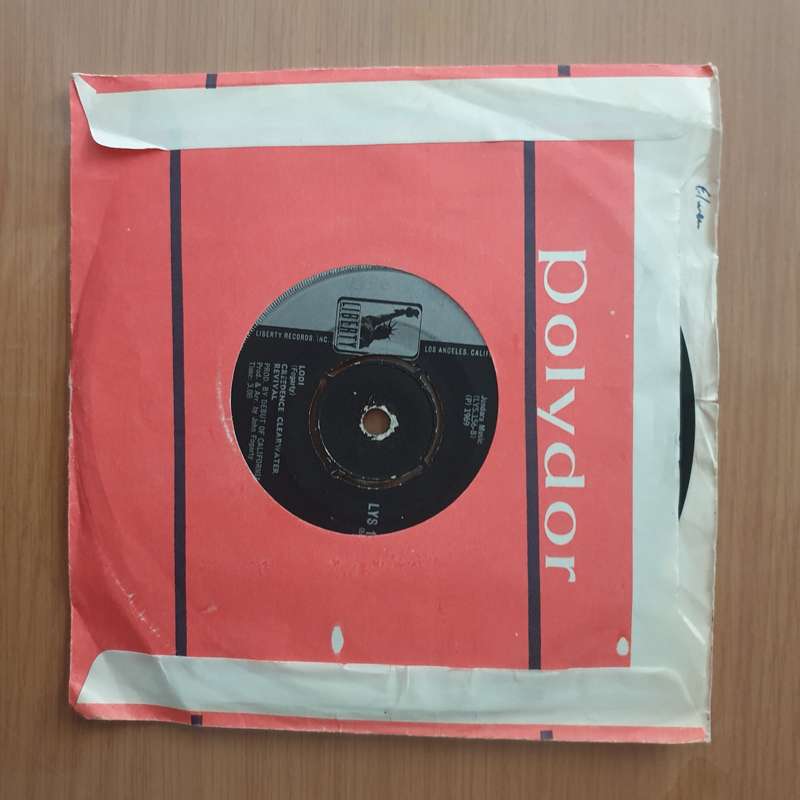 Creedence Clearwater Revival - Bad Moon Rising - Vinyl 7" Record - Very-Good+ Quality (VG+) (very...