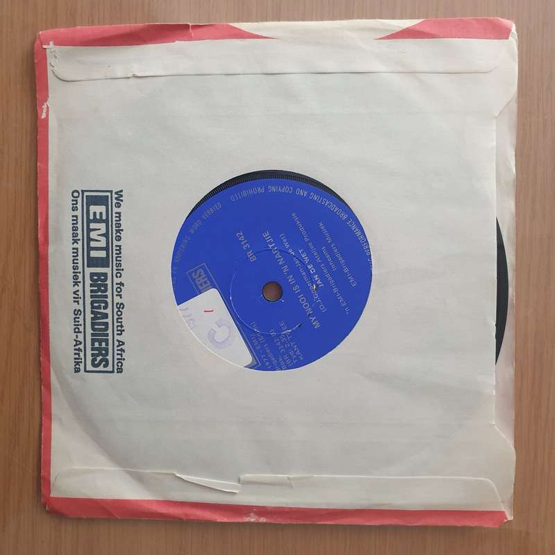 Jan De Wet - Een Om My Hand Te Neem - Vinyl 7" Record - Very-Good+ Quality (VG+) (verygoodplus)