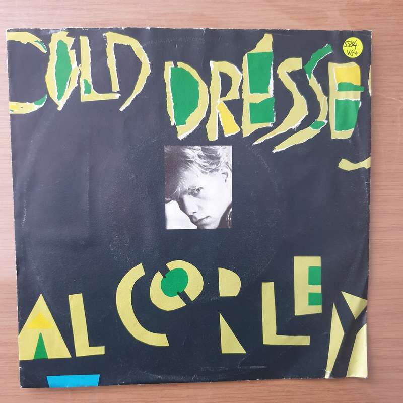 Al Corley  Cold Dresses - Vinyl 7" Record - Very-Good+ Quality (VG+) (verygoodplus)