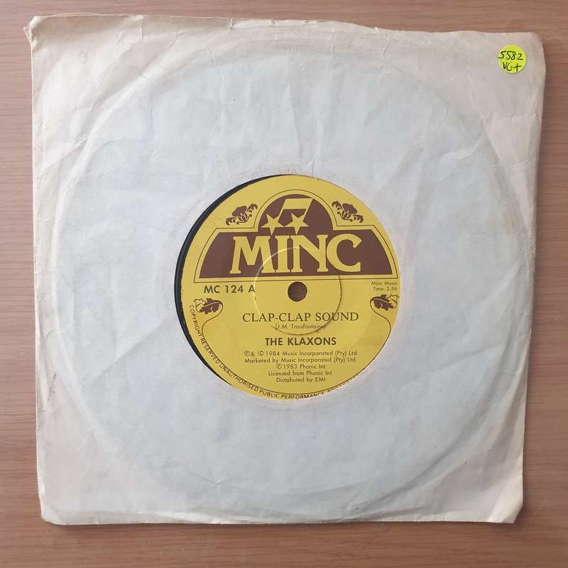 The Klaxons  Clap-Clap Sound - Vinyl 7" Record - Very-Good+ Quality (VG+) (verygoodplus)