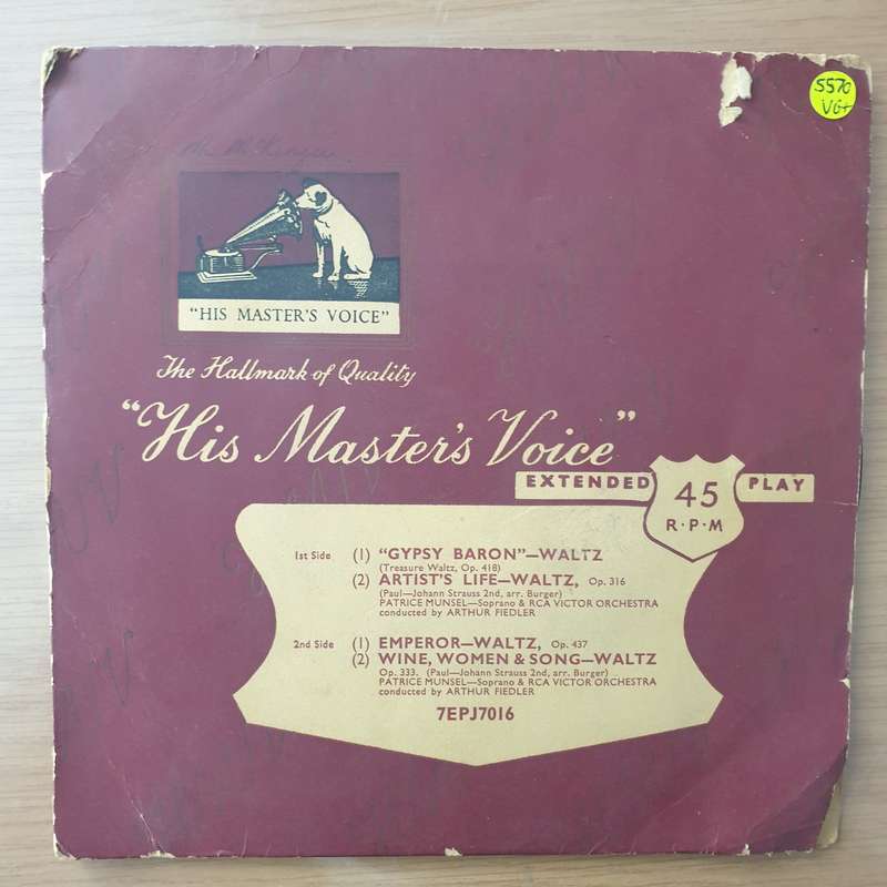 Patrice Munsel - Soprano & RCA Victor Orchestra Conducted By Arthur Fiedler  Emperor / Gypsy B...