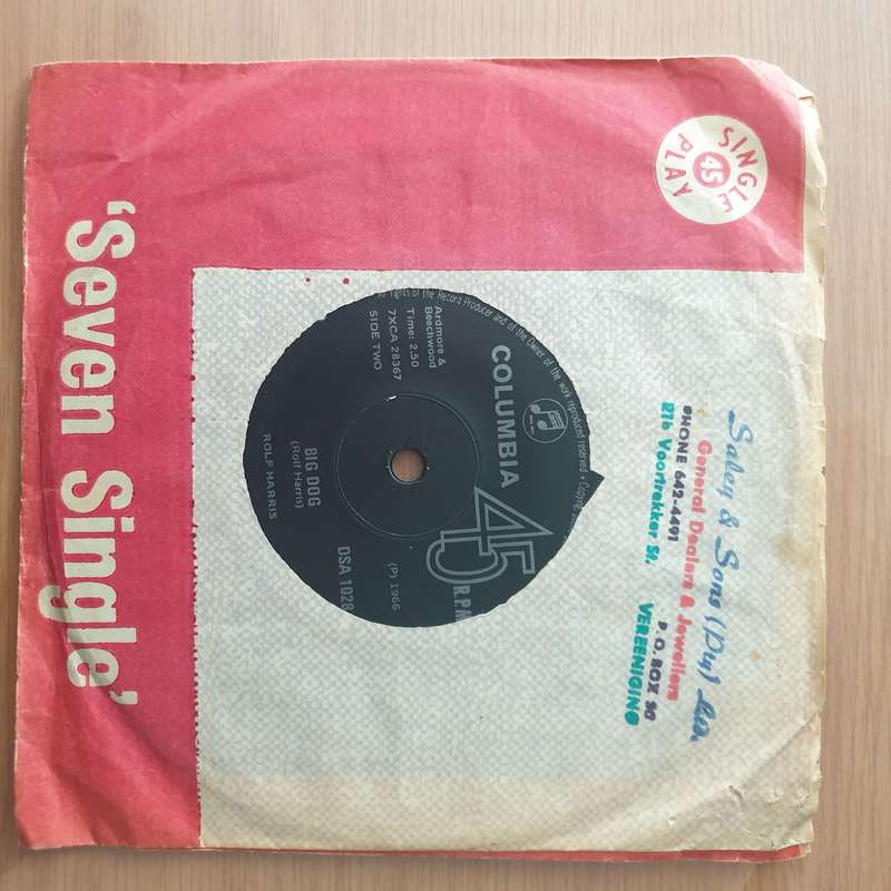 Slim Dusty With Dick Carr And His Bushlanders  A Pub With No Beer - Vinyl 7" Record - Very-Goo...