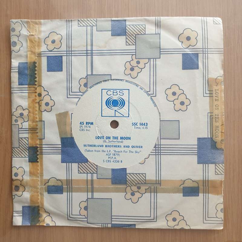 Sutherland Brothers & Quiver (Rhodesia) When The Train Comes - Vinyl 7" Record - Very-Good+ Qu...