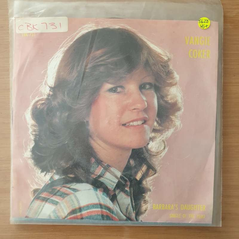 Vangie Coker  Barbara's Daughter / Single Of The Year - Vinyl 7" Record - Very-Good+ Quality (...