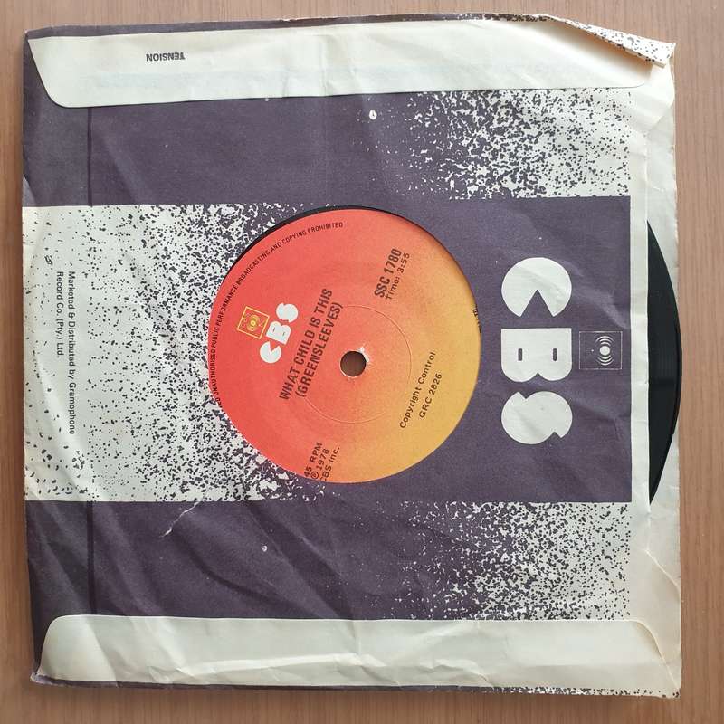 Johnny Mathis  When A Child Is Born (Soleado) - Vinyl 7" Record - Very-Good+ Quality (VG+) (ve...