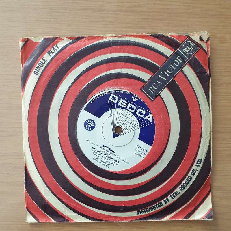 Engelbert Humperdinck  Another Time, Another Place - Vinyl 7" Record - Very-Good+ Quality (VG+...