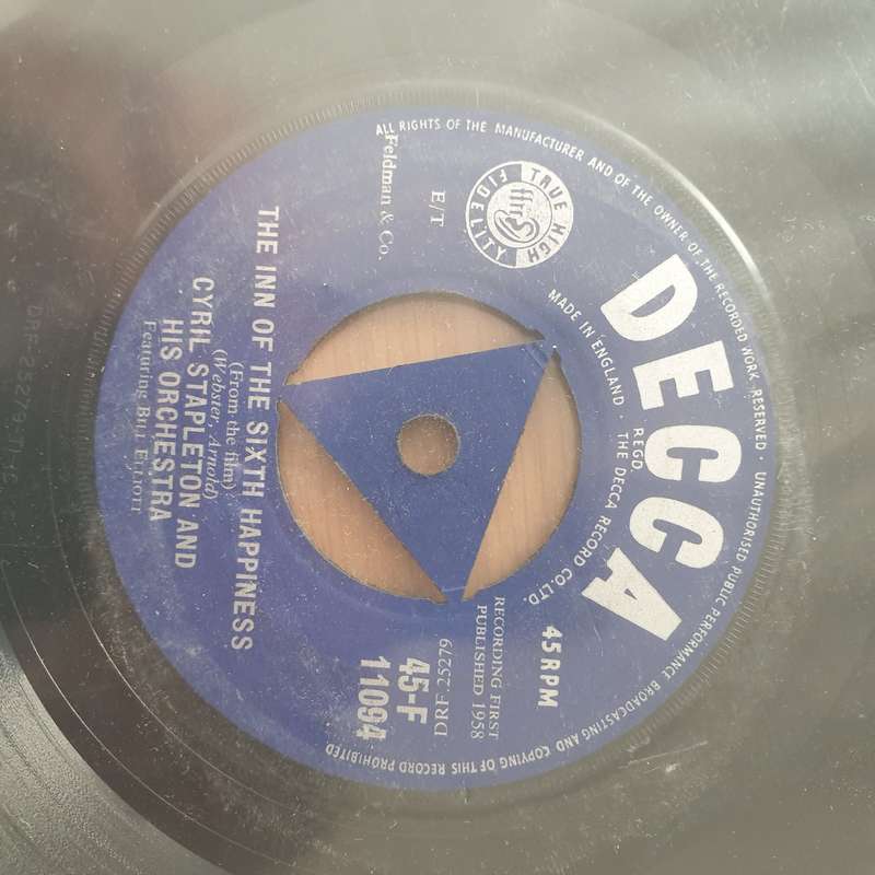 Cyril Stapleton And His Orchestra  Nick Nack Paddy Whack - Vinyl 7" Record - Very-Good+ Qualit...
