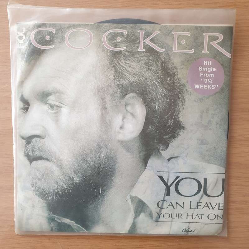 Joe Cocker  You Can Leave Your Hat On - Vinyl 7" Record - Very-Good+ Quality (VG+) (verygoodplus)
