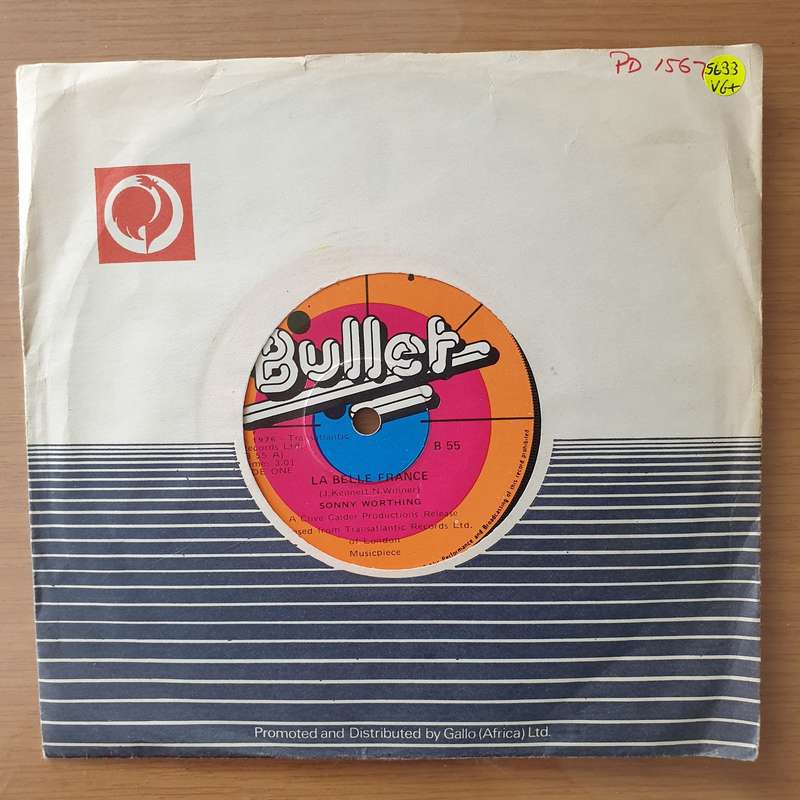 Sonny Worthing  La Belle France - Vinyl 7" Record - Very-Good+ Quality (VG+) (verygoodplus)