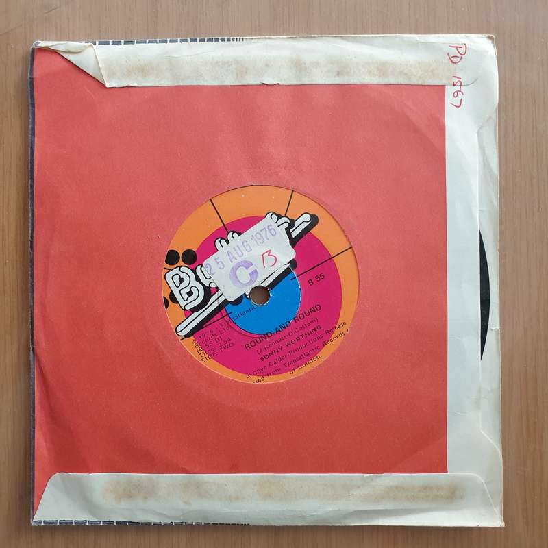 Sonny Worthing  La Belle France - Vinyl 7" Record - Very-Good+ Quality (VG+) (verygoodplus)