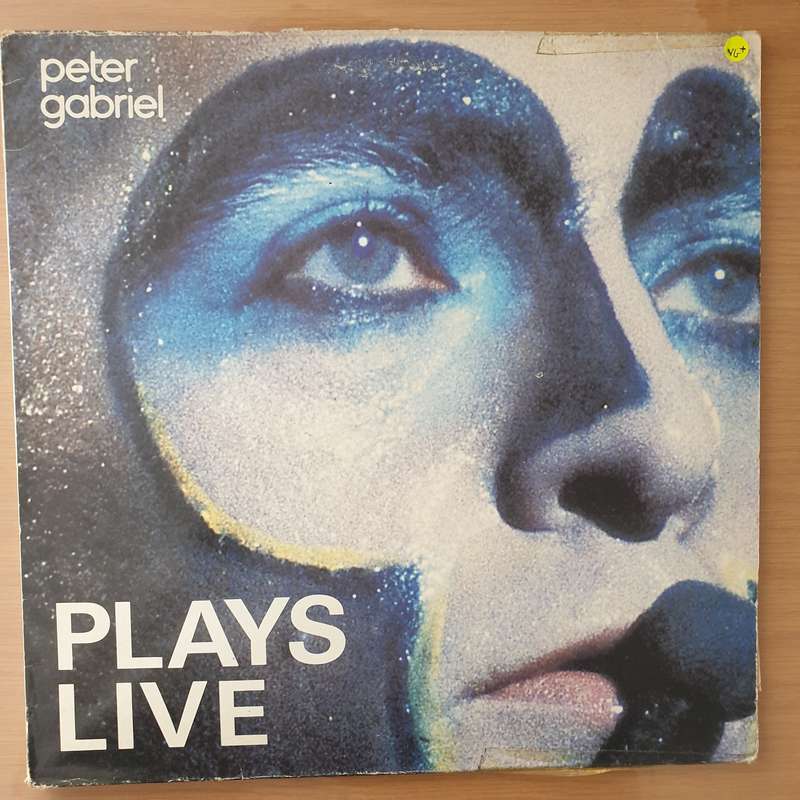 Peter Gabriel  Plays Live - Double Vinyl LP Record - Very-Good+ Quality (VG+) (verygoodplus)