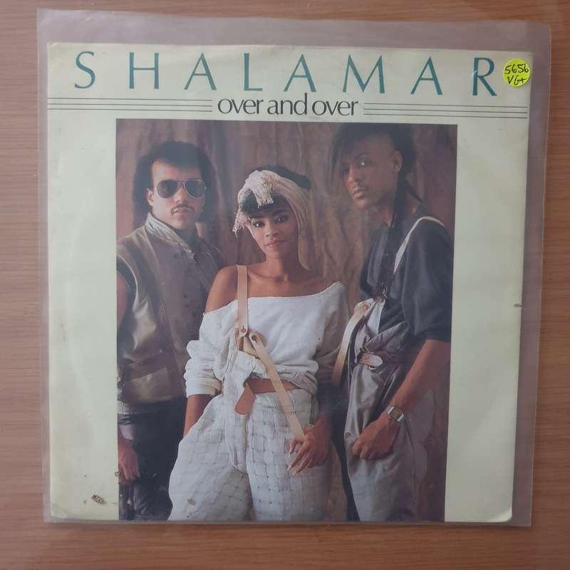 Shalamar  Over And Over - Vinyl 7" Record - Very-Good+ Quality (VG+) (verygoodplus)
