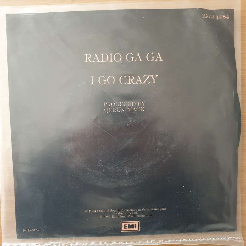 Queen  Radio Ga Ga - Vinyl 7" Record - Very-Good+ Quality (VG+) (verygoodplus)