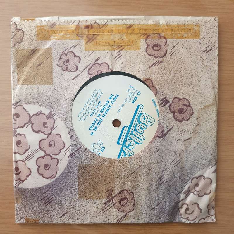 Jona Lewie  You'll Always Find Me In The Kitchen At Parties (Rhodesia) - Vinyl 7" Record - Ver...