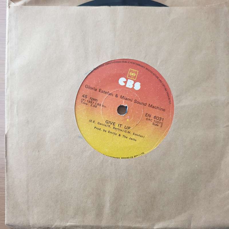 Gloria Estefan And Miami Sound Machine  Rhythm Is Gonna Get You - Vinyl 7" Record - Very-Good+...